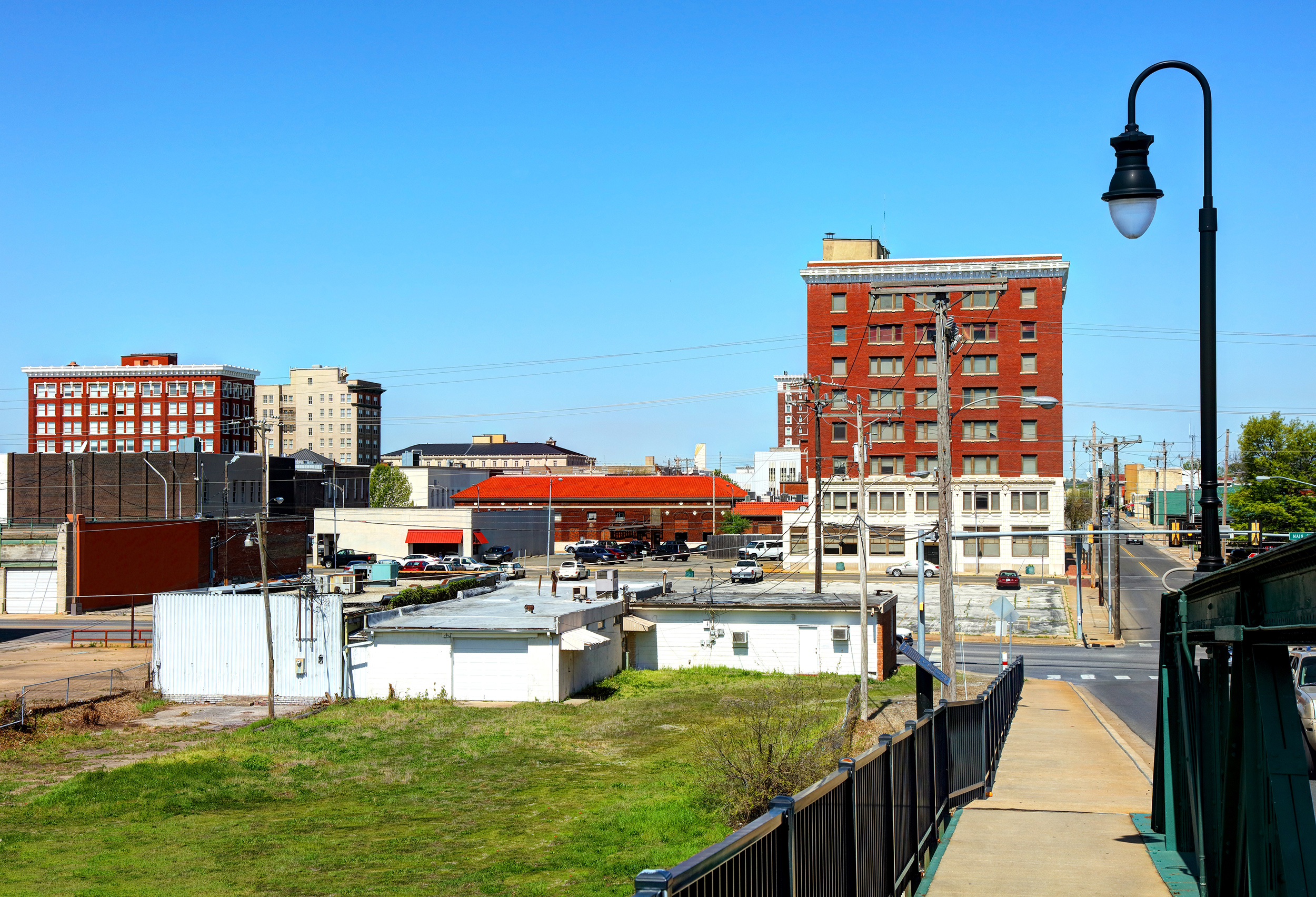 Buildings in Muskogee, OK. Troutman & Troutman Social Security Disability lawyers are here for people in Muskogee.