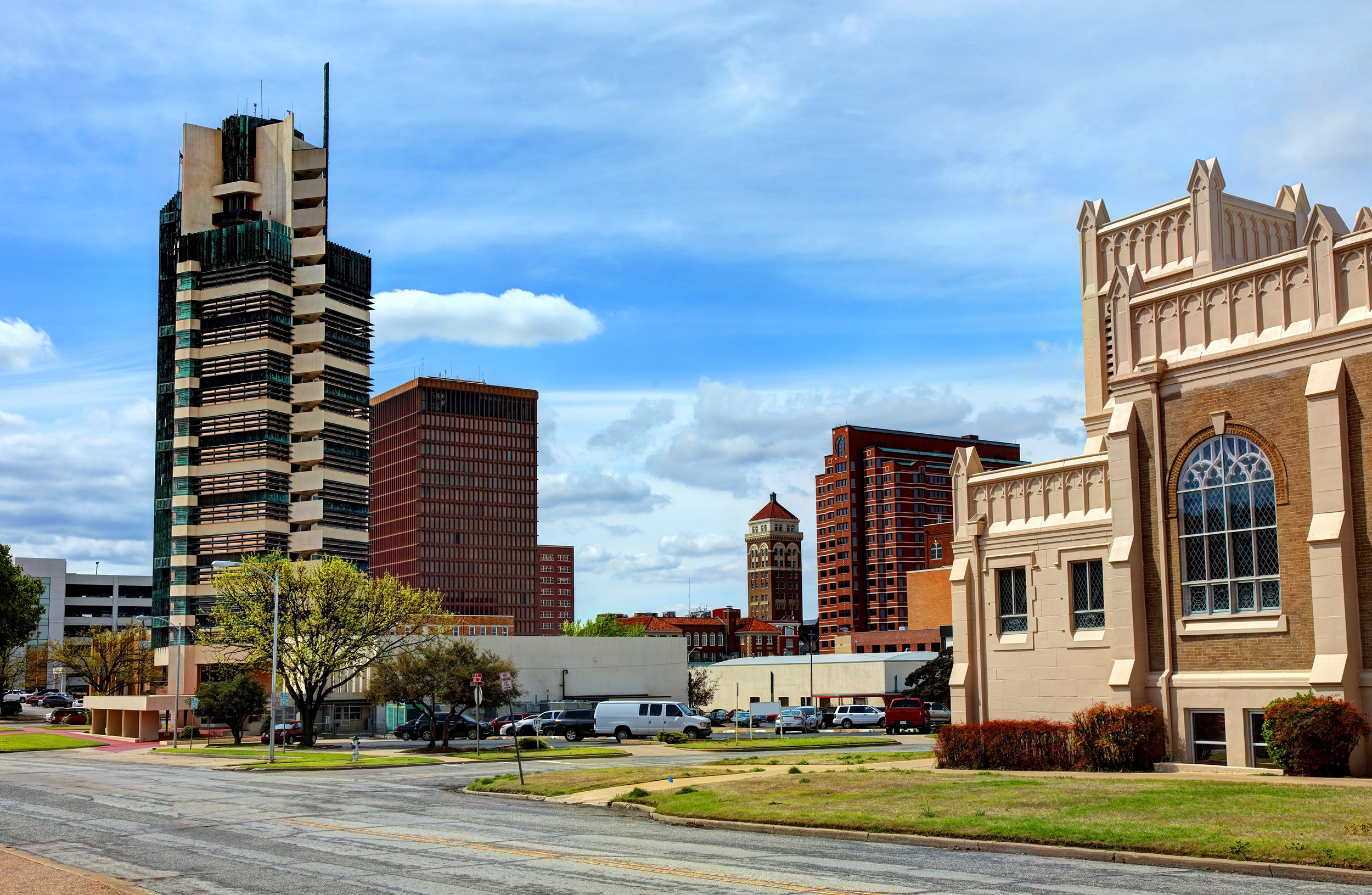 Buildings in Bartlesville. The Oklahoma Social Security Disability lawyers at Troutman & Troutman help people in Bartlesville.